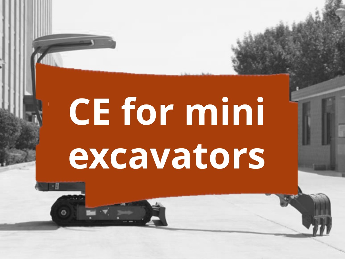 CE FIRST AID for mini excavators